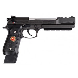 Страйкбольный пистолет BioHazard M92 Extended/Comp version Black [WE-M92-SPL-1 - Black]